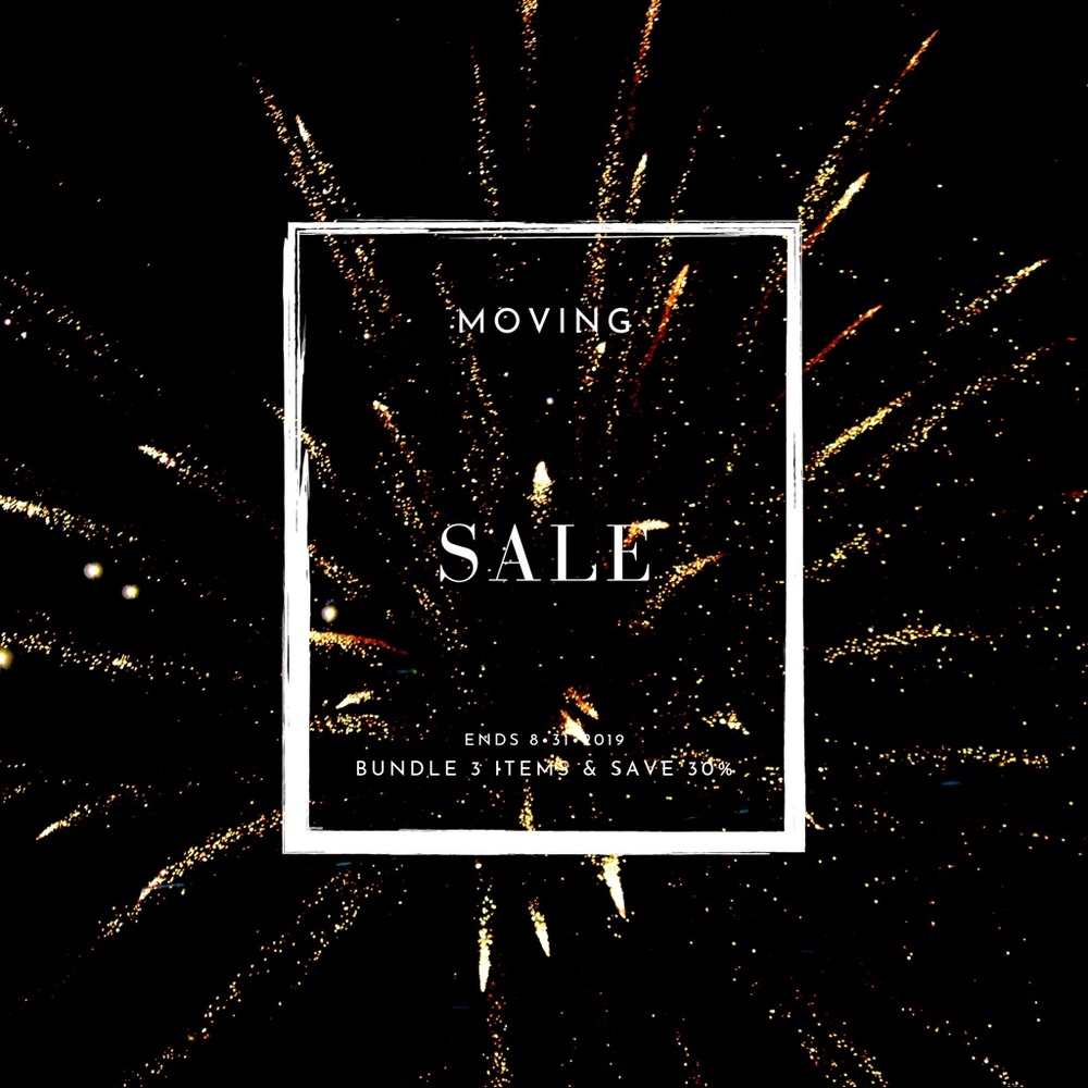 💥 everything must go by August 31 💥